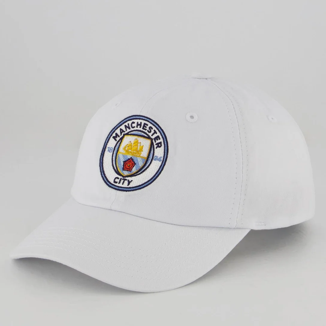 Boné Manchester City 6 Gomos Branco - Branco
