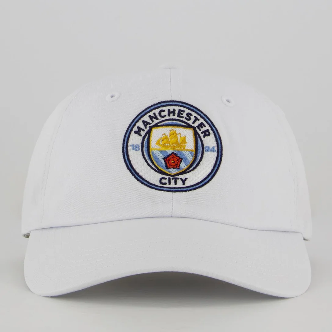 Boné Manchester City 6 Gomos Branco - Branco