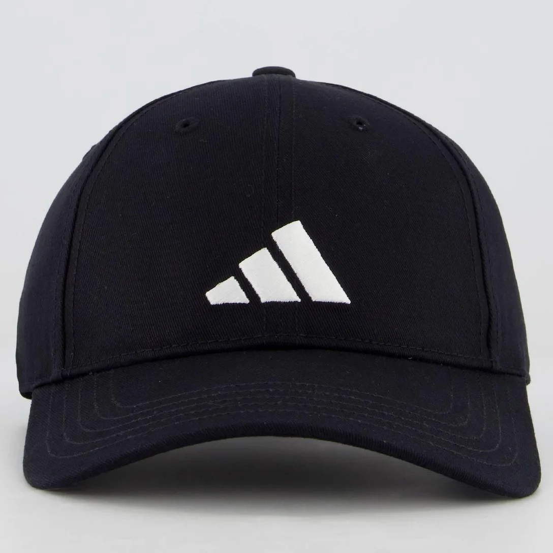 Boné Adidas Tiro Preto e Branco - Preto