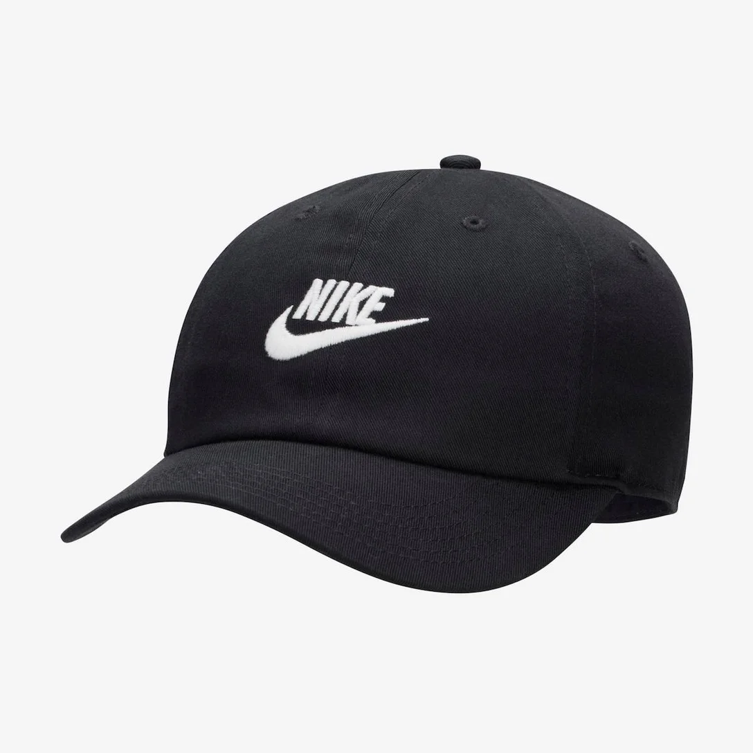 Boné Nike Club Futura Wash Infantil - Preto